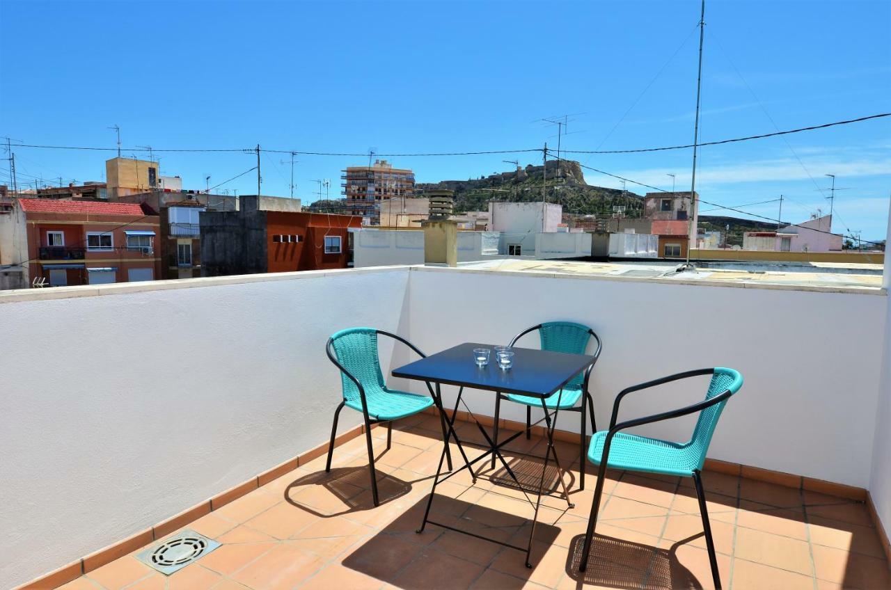Rooftop Apartment With Three Terraces Alicante Dış mekan fotoğraf