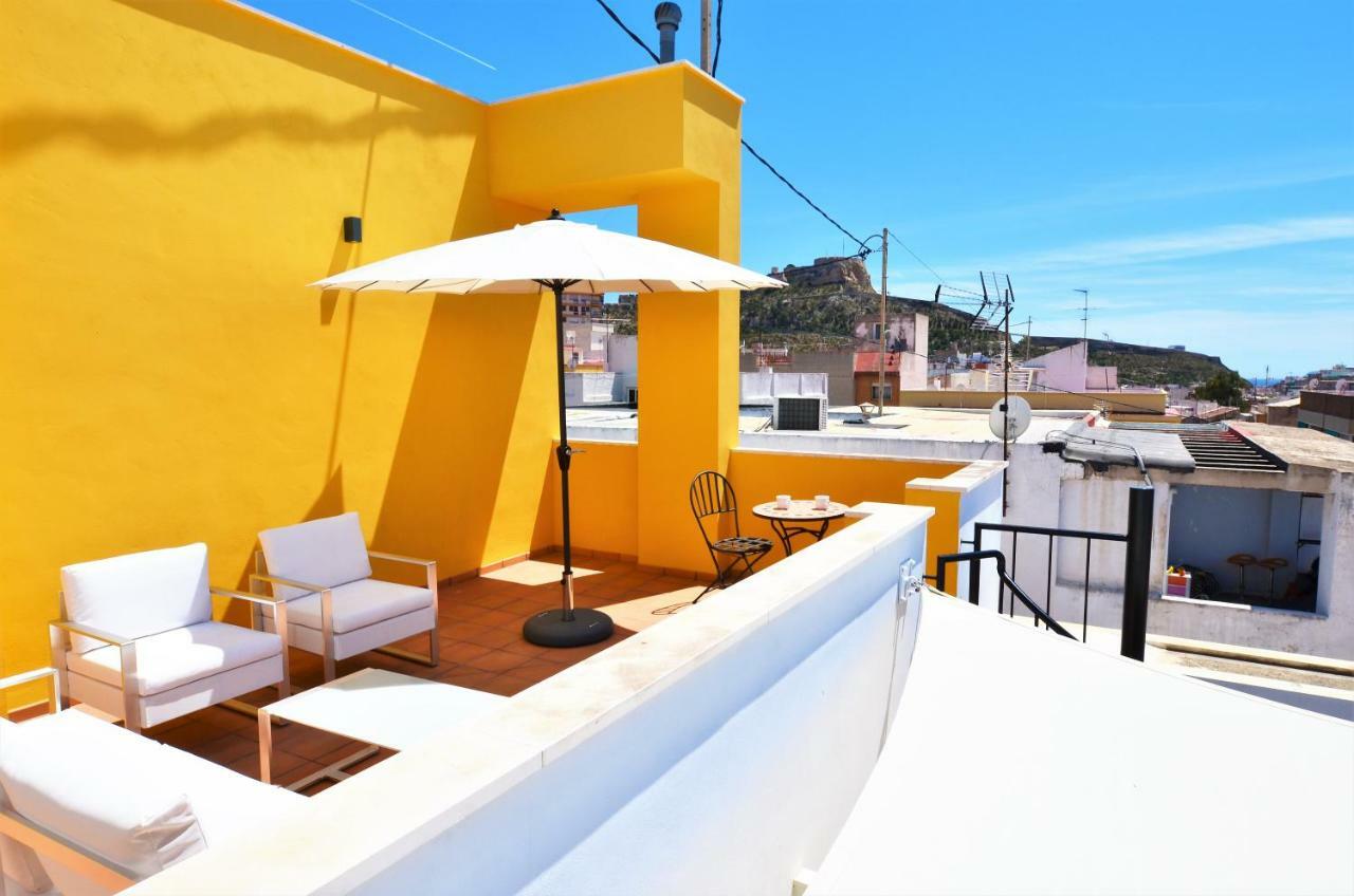 Rooftop Apartment With Three Terraces Alicante Dış mekan fotoğraf