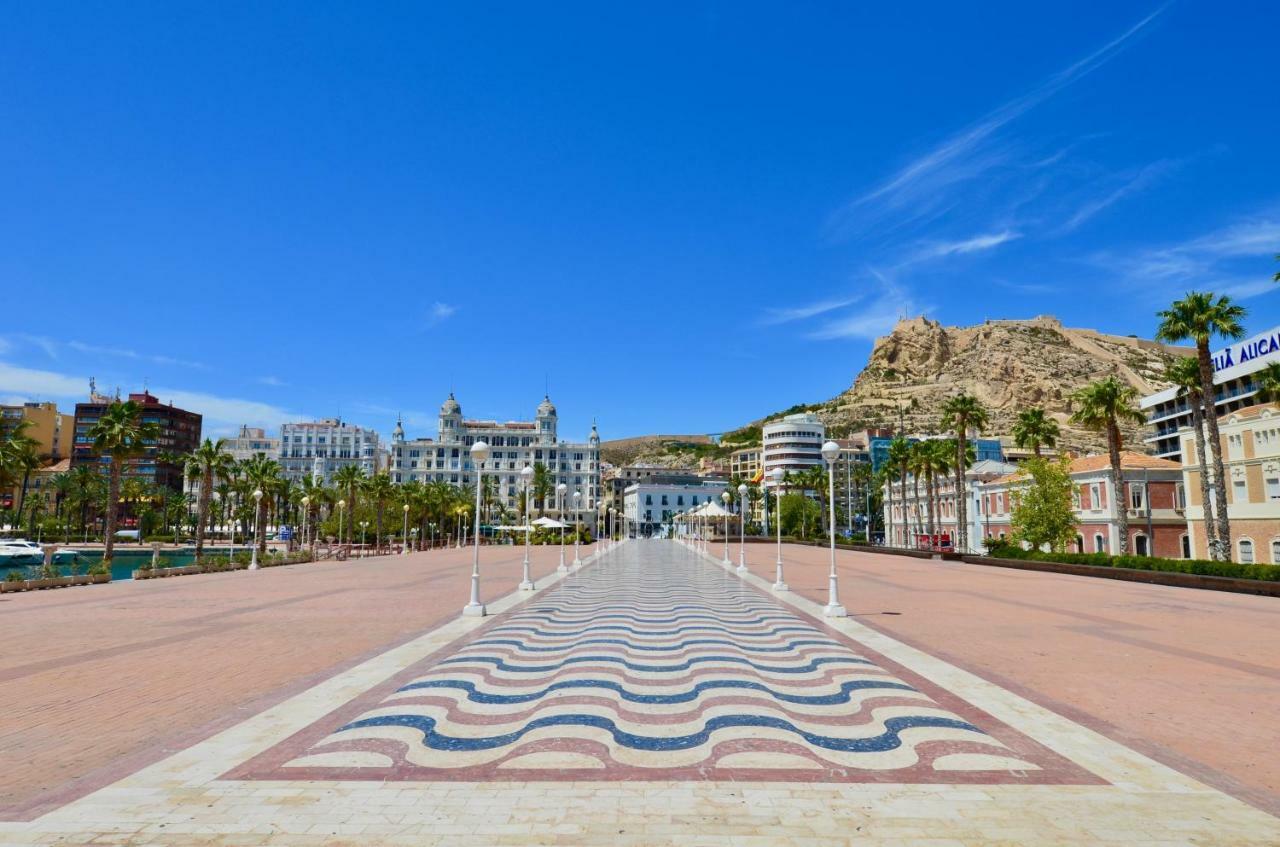 Rooftop Apartment With Three Terraces Alicante Dış mekan fotoğraf